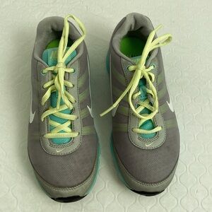 Nike Air Total Core Trainer gray yellow aqua sneakers